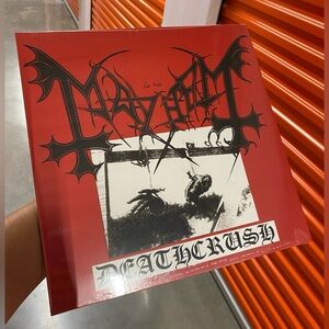 Mayhem Deathcrush Black Vinyl (Vinyl) 12" EP. Limited Edition. NEW!!